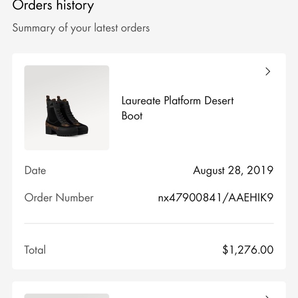 Louis Vuitton Platform Desert Boots - Picture 5 of 5